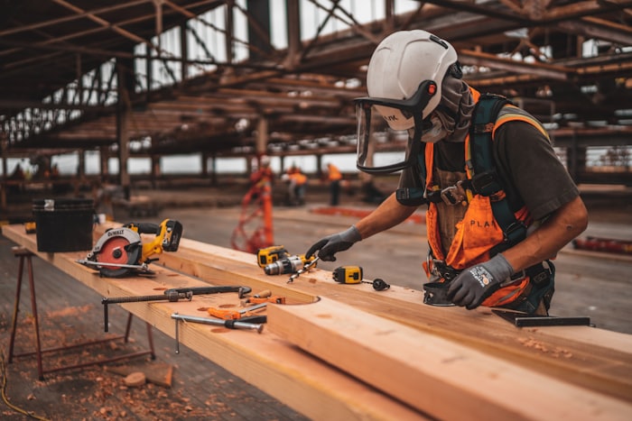 Construction crew